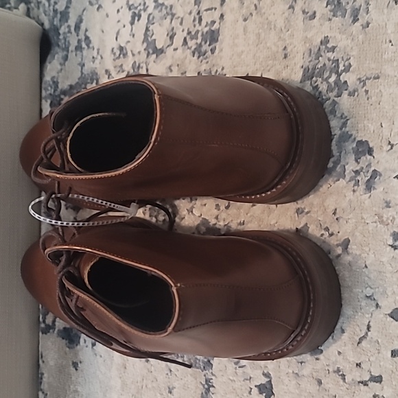 NWT!! Men's Black Or Brown Leather Boots - Picture 12 of 12